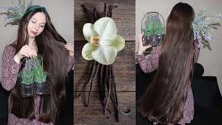 DIY Lavender Vanilla Hair Rinse for Long & Healthy Hair