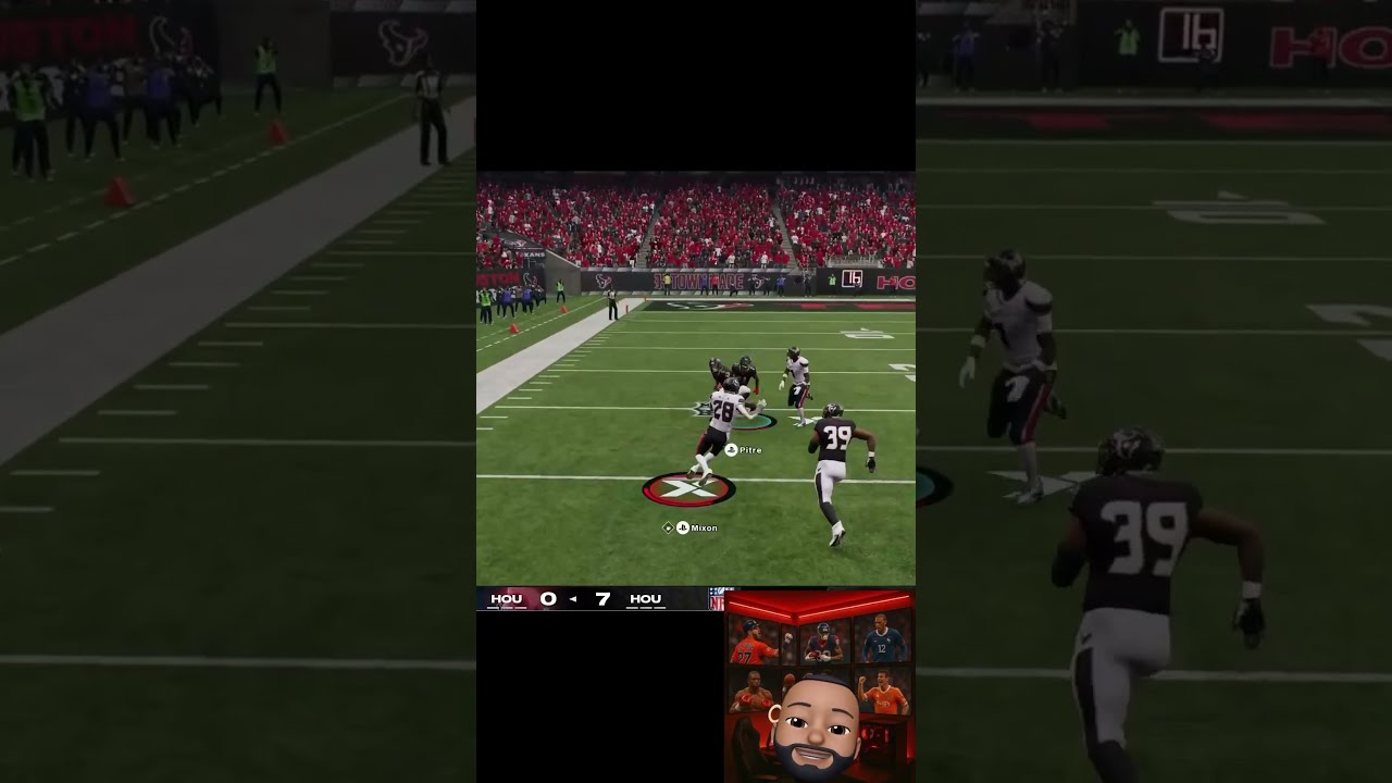  Joe Mixon Bulldozed His Way To The End Zone Nfl Madden25 Texans Running Nomercy
