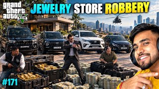 I Robbed a Jewelry Store in GTA 5 With Indian Cars! 😱💰 | Michael & Franklin