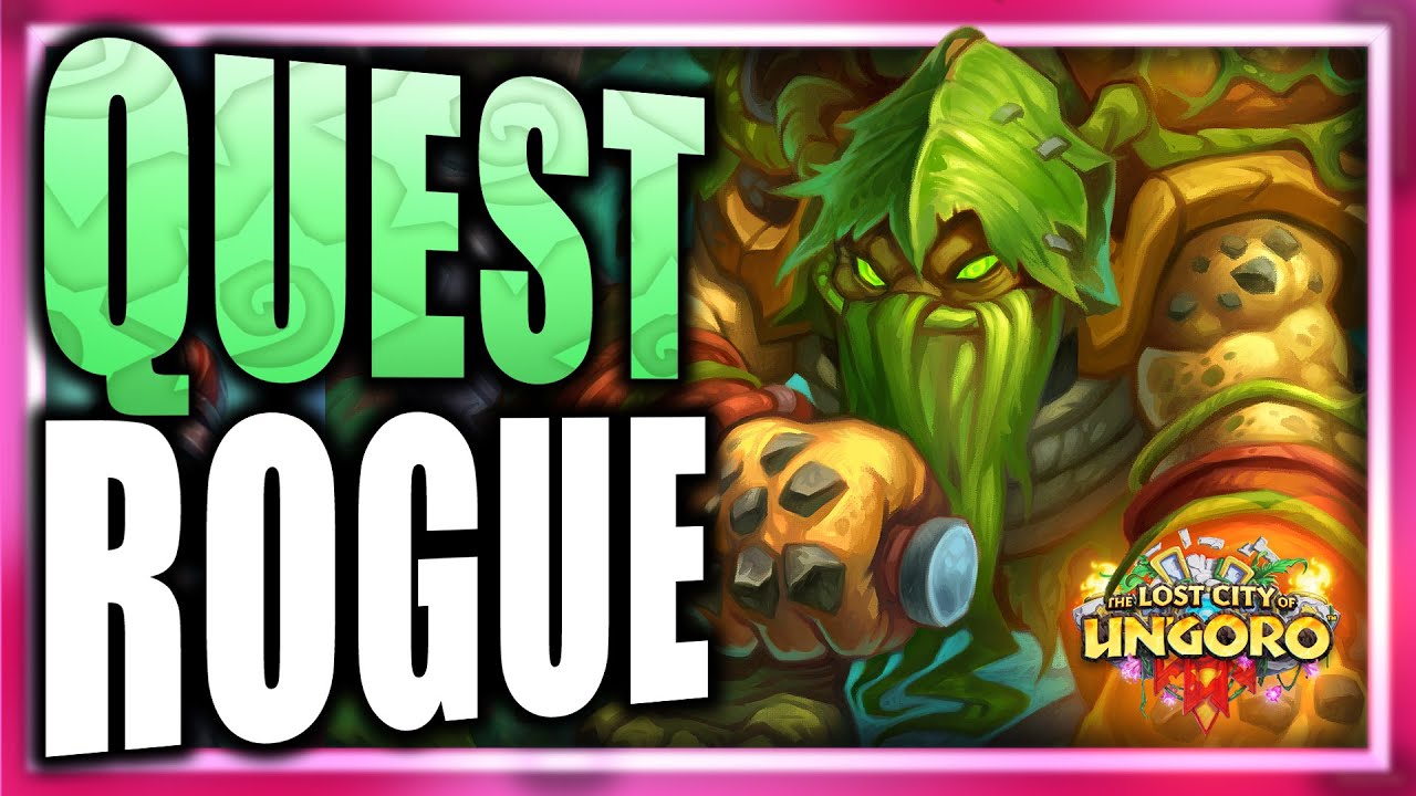 🕹️ Hearthstone - Quest Rogue Stream - The Lost City of Ungoro