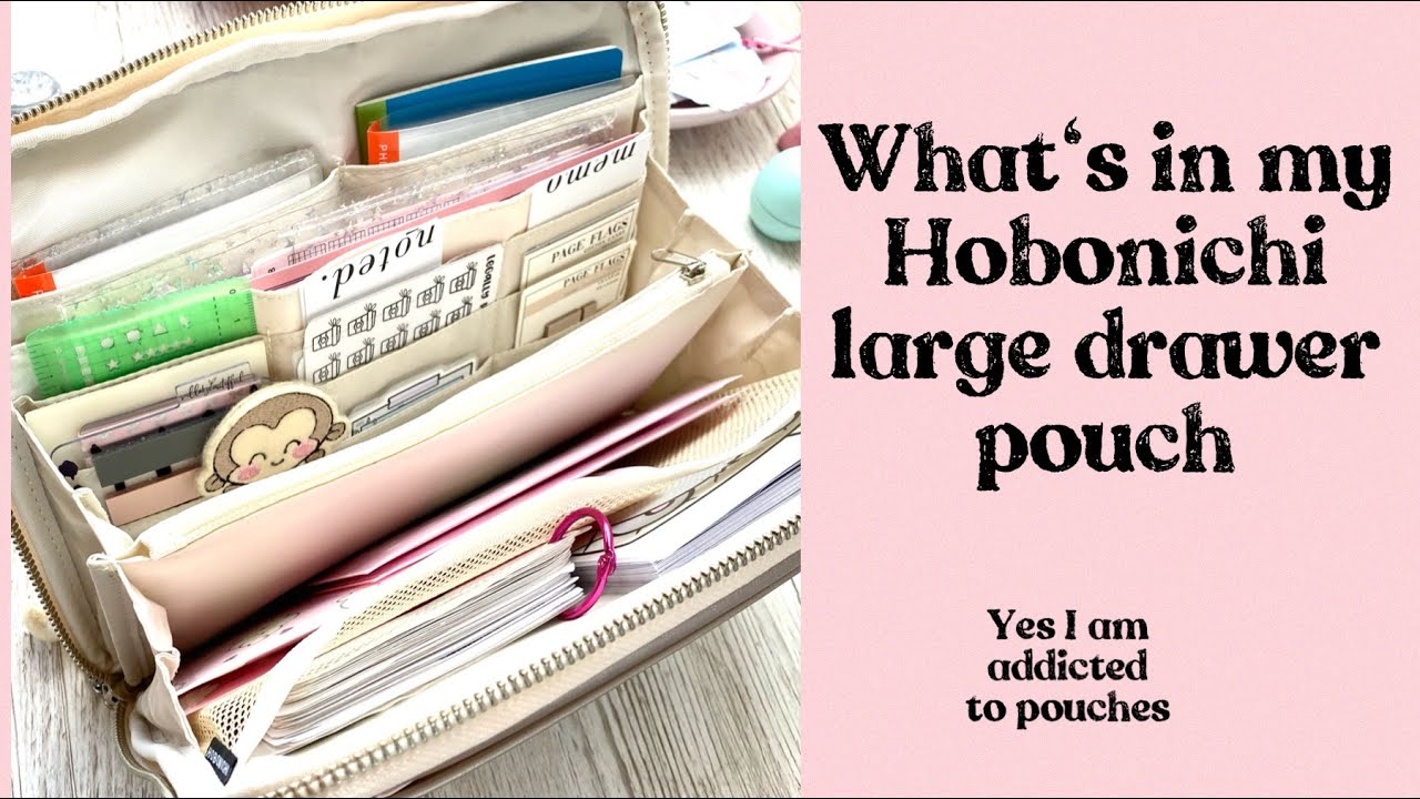 Сумка-ящик Hobonichi большого размера || Сумка-планировщик || Функциональное планирование