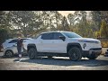 My Buddy Bought A New Chevy Silverado EV! This Thing Will Have The Miles Piled On It