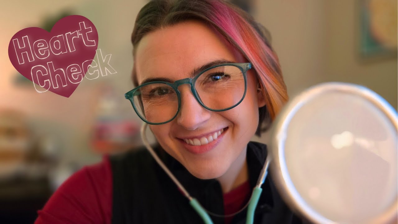 ASMR Doctor Examines Your Heart ❤️ Thorough Medical Checkup