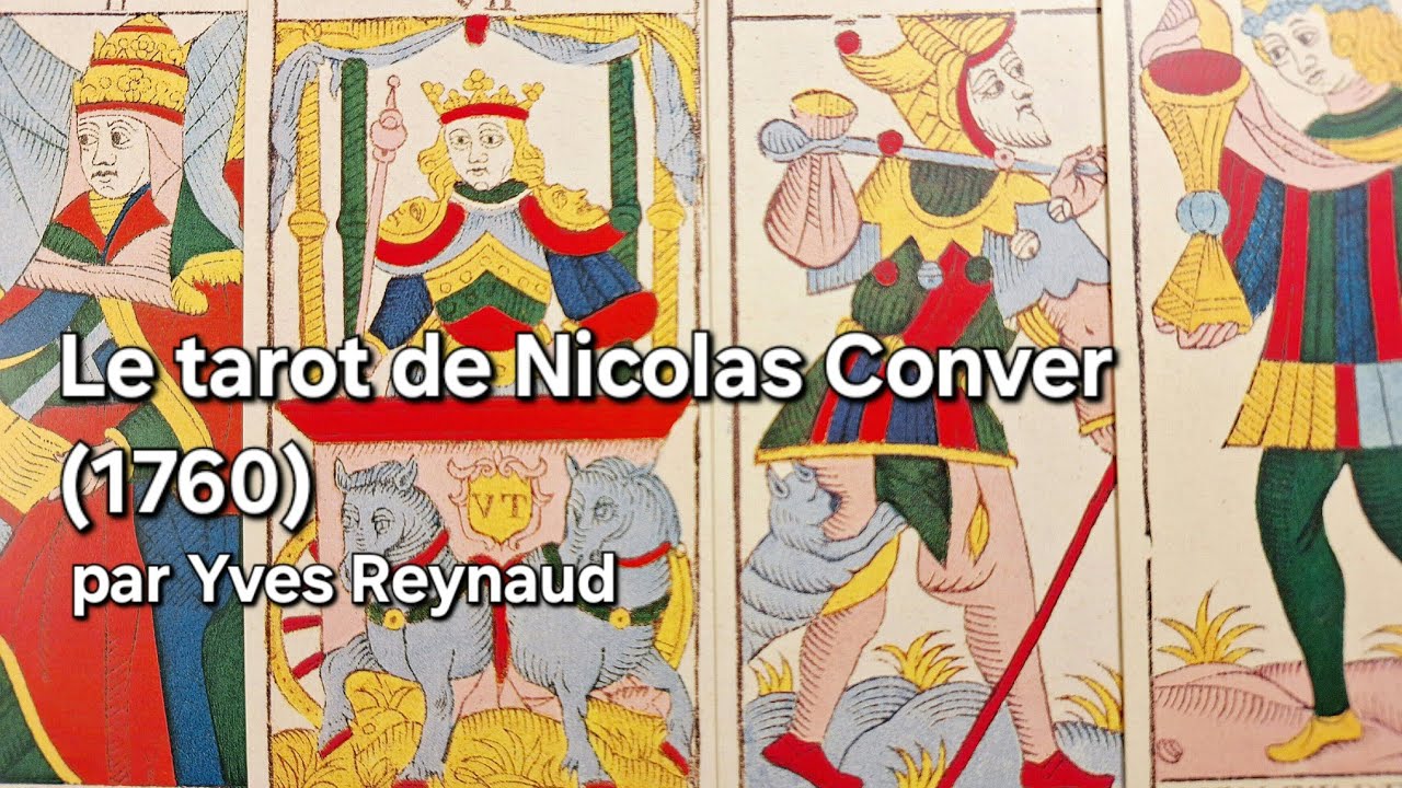 Tarot De Marseille Ancien – Nicolas Conver, Facsimilé 1760 (Mini Poche)