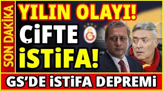 Son Daki̇ka Galatasarayda Çi̇fte İsti̇fa Güle Güle