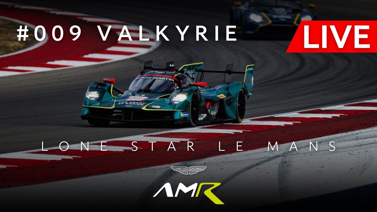 Onboard Live Stream - #009 Valkyrie Hypercar | 2026 Lone Star Le Mans