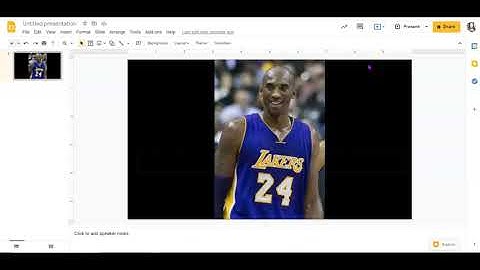 Resize Google Slides to Fit Image