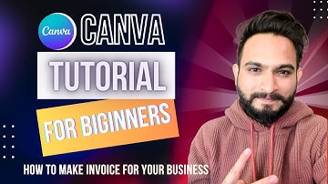 How to Create a Professional Invoice in Canva | Step-by-Step Tutorial