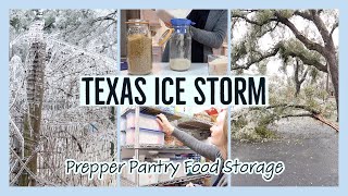 TEXAS ICE STORM 2023 | PANTRY RESTOCK & PREPARING FOR A WEATHER EMERGENCY