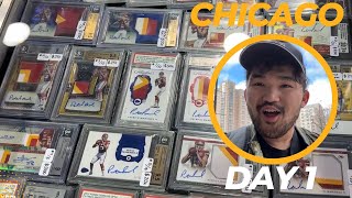 Day 1 at Chicago sports cards ￼spectacular march 2024 Rosemont, Illinois