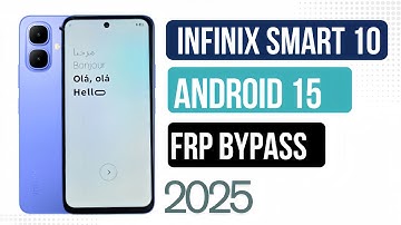 Infinix Smart 10 Frp Bypass Android 15 | iinfinix X6725 Frp Unlock 2025 | All Infinix Frp New Method