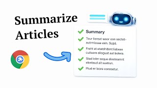 I Built an AI Chrome Extension That Summarizes Any Article