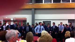 St Peter's Leavers Haka 2012