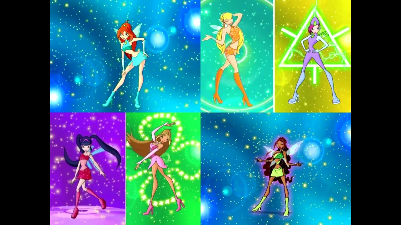 Winx Club Season 1-3: Magic Winx [Romani] (Fancover)