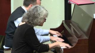 Maple Leaf Rag four hands on piano by Sue Keller & Dave Majchrzak chords