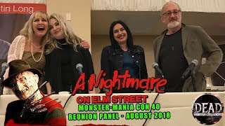 A Nightmare On Elm Street Reunion Panel Monster-Mania Con 40