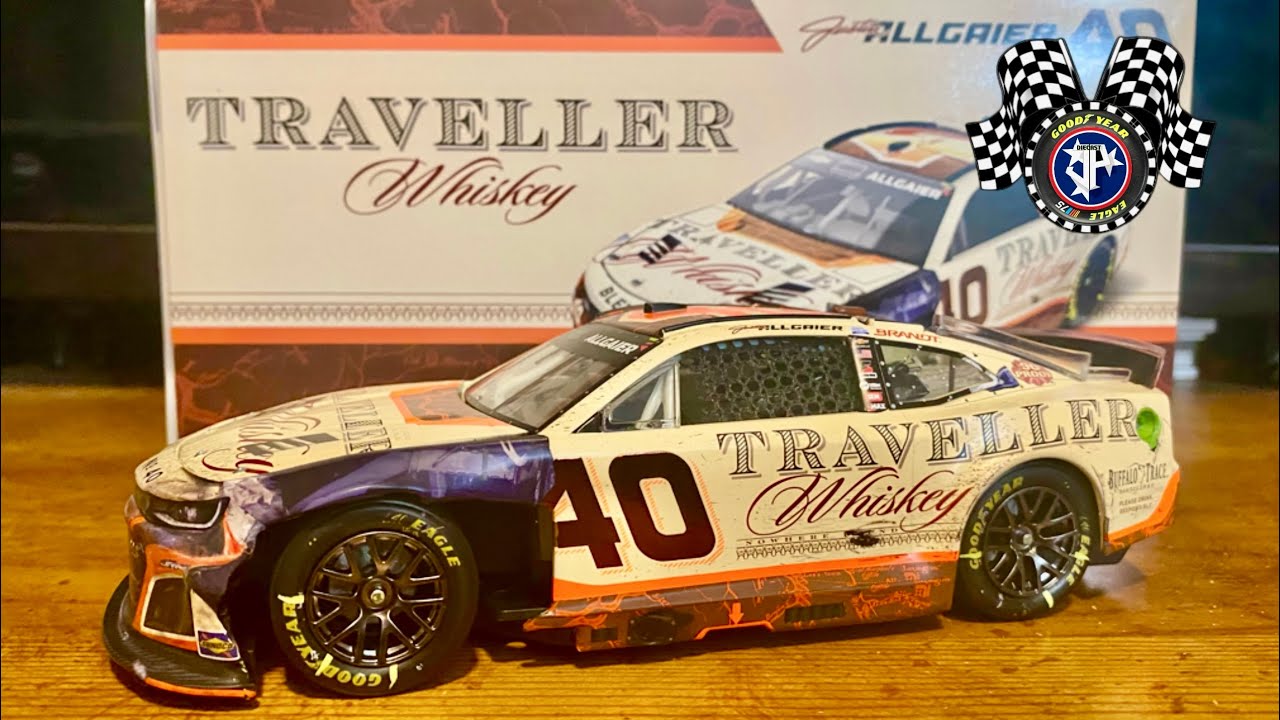2025 Justin Allgaier Traveller Whiskey Daytona 500 raced version 1/24 Chevrolet 1LE