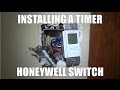 Installing a timer Honeywell Econoswitch RPLS740B
