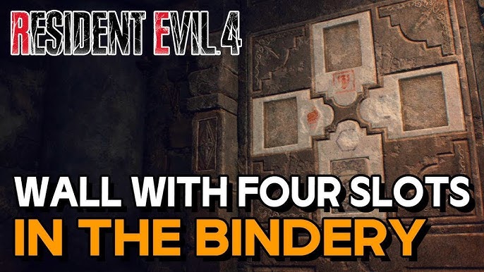 Resident Evil 4 Remake: Lithographic Stone Tile Puzzle Solution