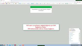 EVEREST EWR-958N KABLOLU AP MODU KURULUMU