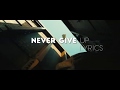 Sia - Never give up Liryc