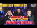 Funniest Moments In Women’s Football | FIRST TIME REACTION