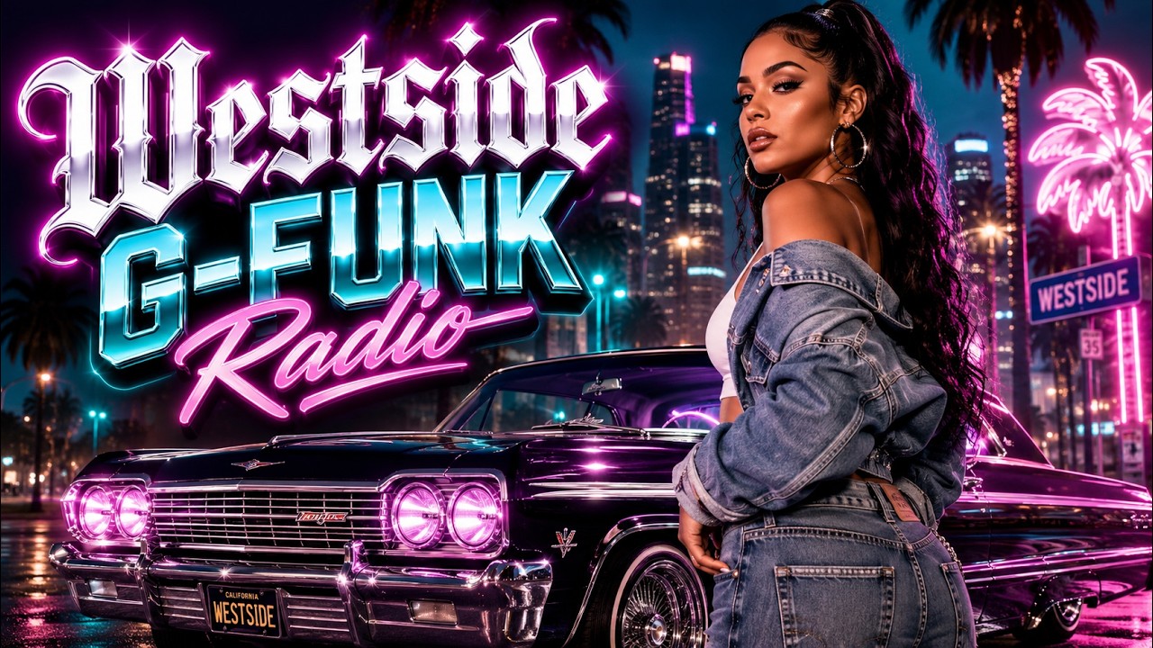 90s West Coast G-Funk Vibes 🌴 Mellow Synth & Bass Cruise Mix