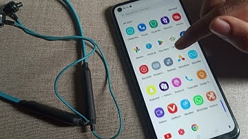 How to connect Earphone in oppo F19s phone, bluetooth setting