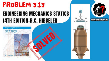 Problem 3.13 | Engineering Mechanics Statics