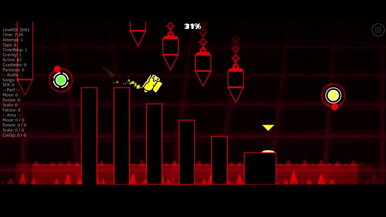 Bug de geometry dash #geometrydash - YouTube