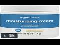 Amazon Basics Moisturizing Cream for Face and Body Fragrance Free with Ceramides