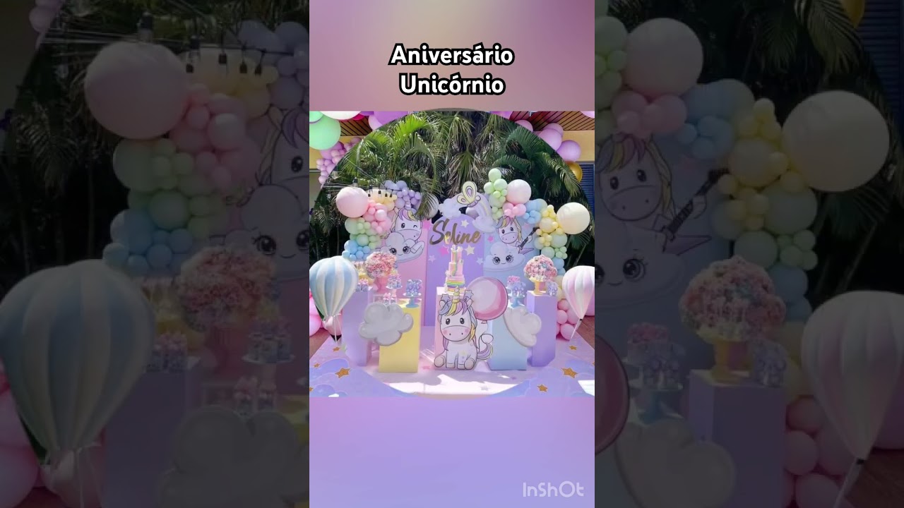 Aniversário Unicórnio 🦄 