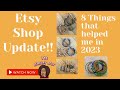 4 Year Etsy Update, #etsyjewelrybusiness #etsyshopowner #etsyearringshop #beadedhoopearrings