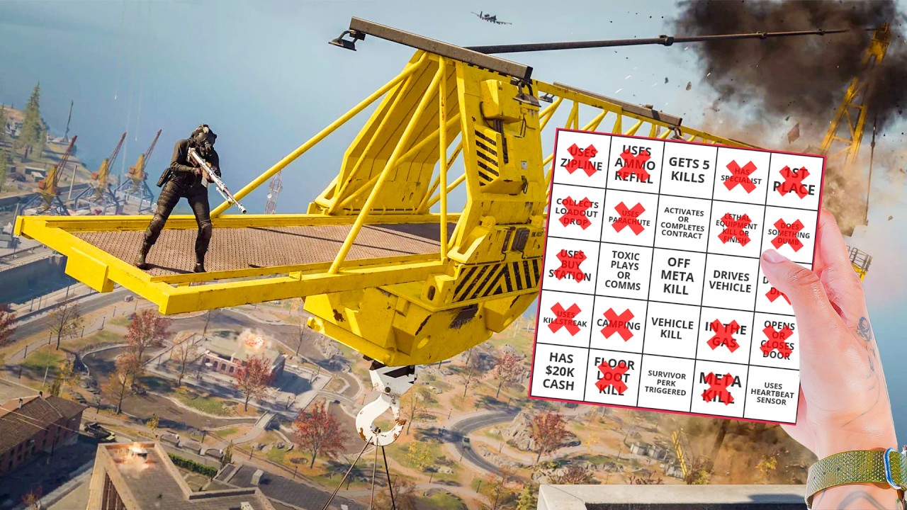 Spectating CAMPERS in WARZONE BINGO