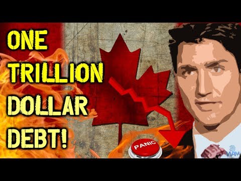 The CRASH Is Coming! - Canadian Federal Government "Market Debt" Reaches 1 Trillion Dollars!