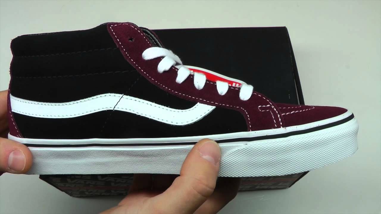 vans sk8 mid port royale