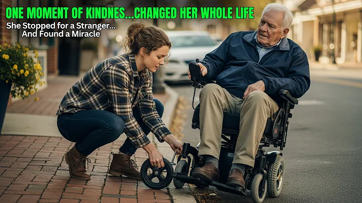 She Stopped for an Old Man in a Broken Wheelchair — A Month Later, Special Forces Rebuilt Her Café