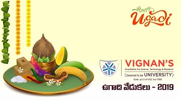 Ugadi Sambaralu @ Vignan Deemed to be University 2019