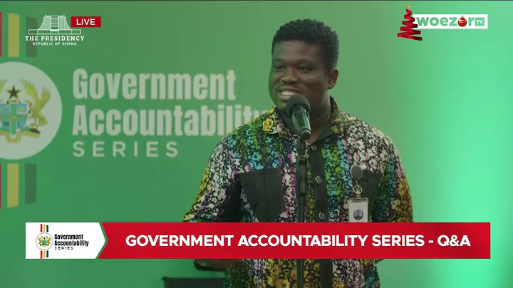 Government Accountability Series with Hon. Dr. Dominic Akuritinga Ayine, Attorney General