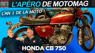 Honda CB 750, l'an 1 de la moto ▶︎ Un Apéro avec Moto Magazine