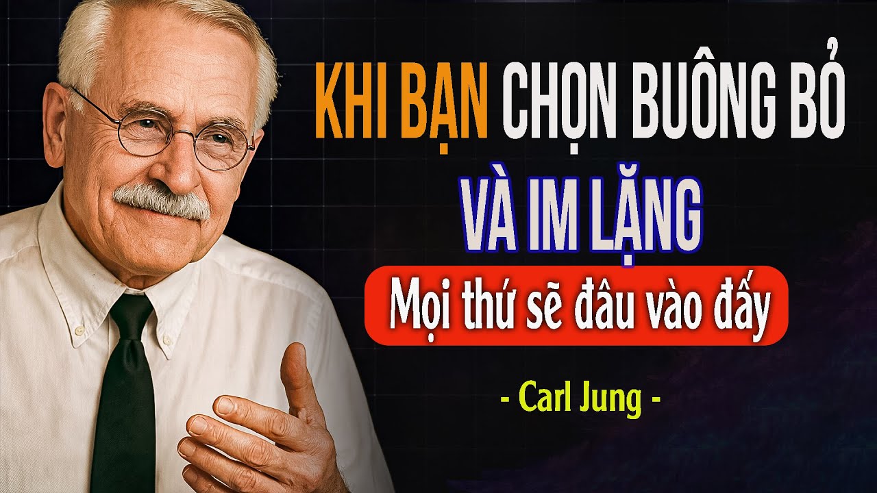 Khi bạn cuối cùng buông bỏ, mọi thứ sẽ đâu vào đấy - Carl Jung