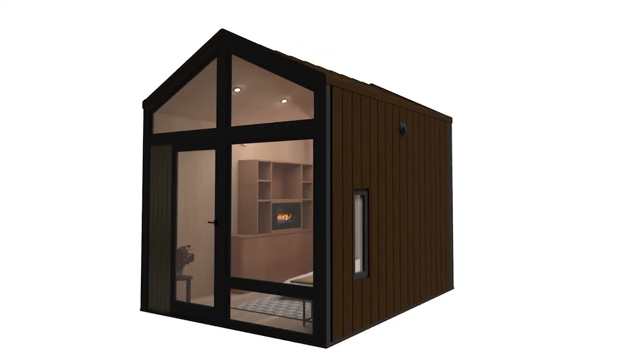 3D Exterior Rendering | Modern Home Design | Bunkies House 3d design