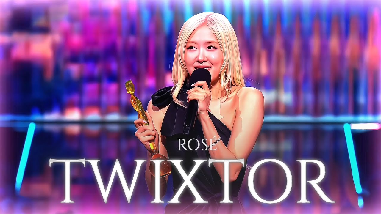 TWIXTOR 4K ROSÉ - THE BRIT AWARD 2026 | ROSÉ EDITING CLIPS 🖇️