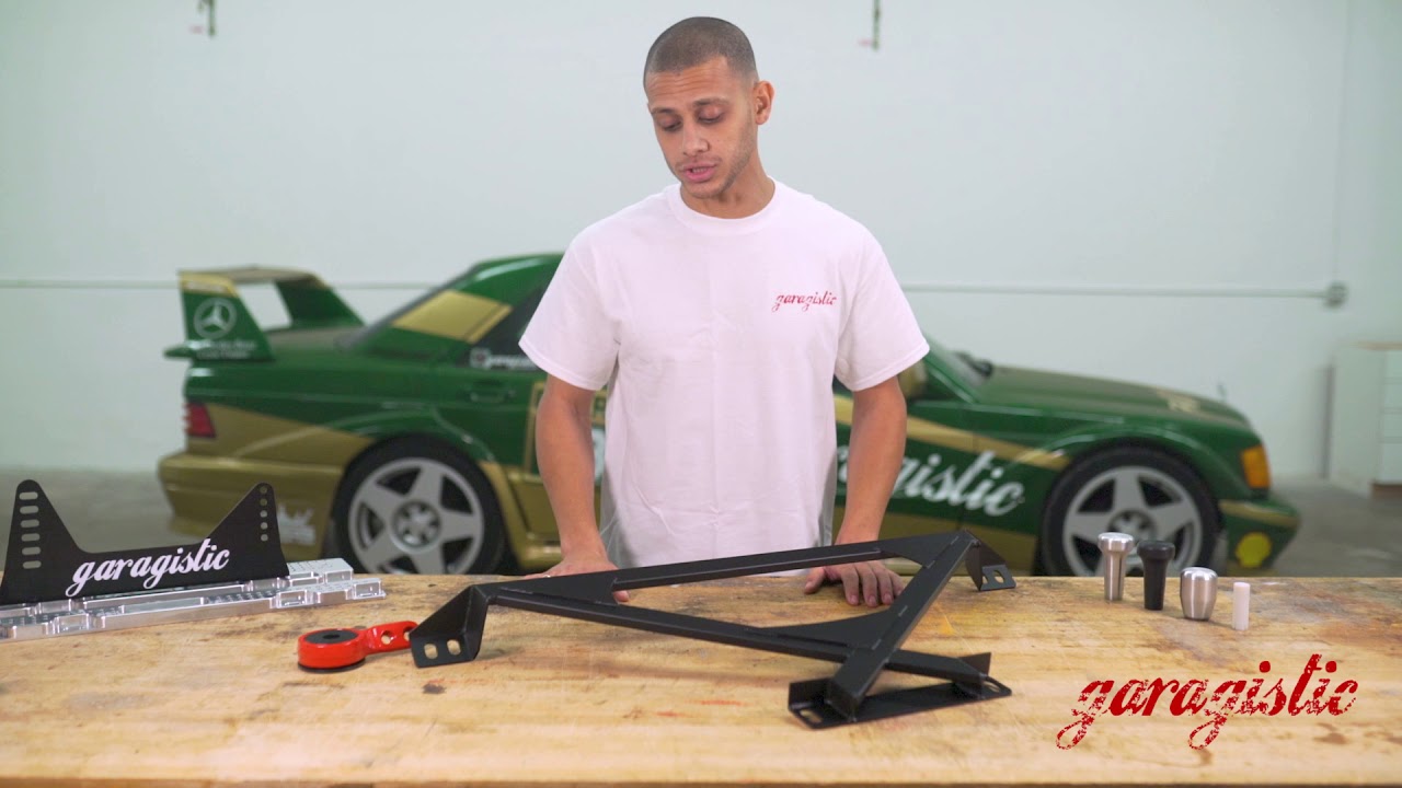 Garagistic BMW E30 X Brace (CrossBrace) YouTube