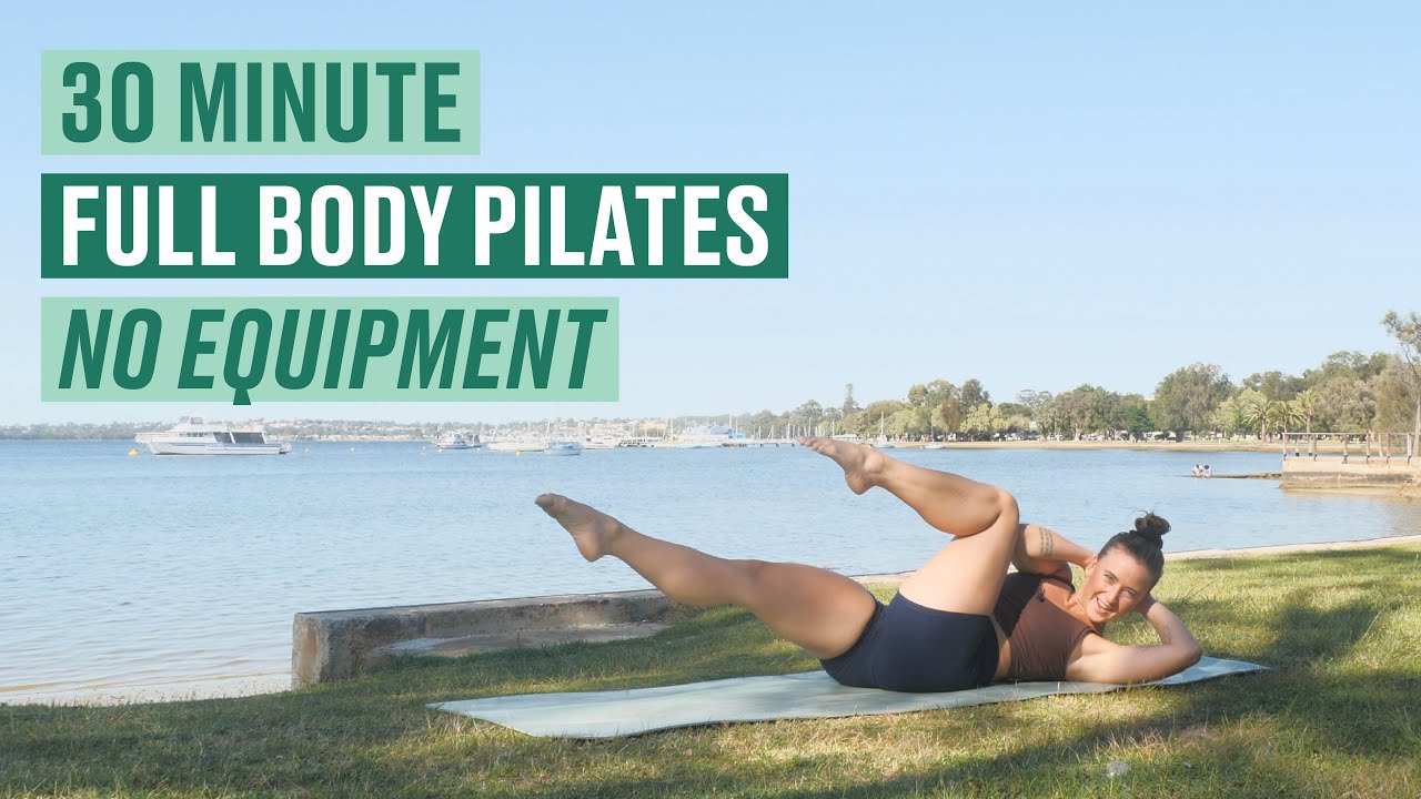 30 MIN FULL BODY PILATES WORKOUT // At Home Pilates, No Equipment ...