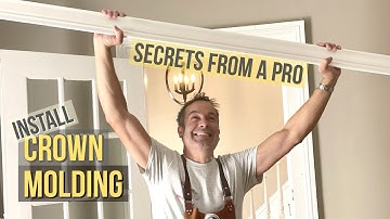"Upside down and backwards???" How to install crown molding