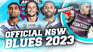 🚨 BREAKING 🚨 OFFICIAL 2023 NSW Blues for Game 1 🔵
