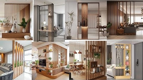  Top  80 Modern Living Room Partition Wall Design Room Divider Ideas_ 