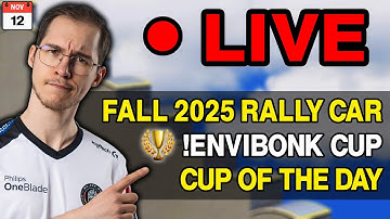 🏎️ Fall 2025 BUT with RallyCar | 🏆 !EnviBonk Cup @17:30CET !join