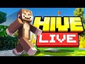 🔴Hive Bedwars Season 2 RELEASES NOW! - Customs with YOU!